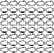 ibasenice Fishing Assistant Pcs Stainless Steel Lightweight Portable Fishing Splitting Rings