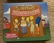 The Trivial Simpsons 2004 366 Day Box Calendar brand new