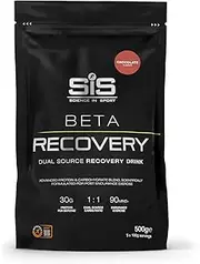 Science in Sport BETA Recovery Dual Source Recovery Drink | Chocolate Protein Powder - Advanced Carbohydrate & Whey Protein Blend for Post-Endurance Exercise | 30g Protein per Serving, 500g