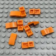 LEGO Slope - Orange - Curved 2 x 1 x 2/3 - QTY x10