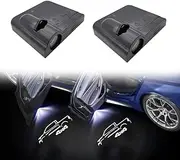 uunonaha 2Pcs Car Door Lights, LED Logo Projector Lights Car Door Step Courtesy Welcome Lights Shadow Ghost Lights Fit for All Car Models (4X4)