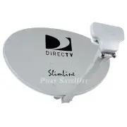 SLIM LINE KAKU3 DIRECTV DISH MOBILE RV HOME OR CAMPING PACKAGE w/ TRIPOD & CABLE