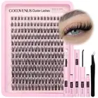 Lash Clusters Kit Wispy Lash Extension Kit Waterproof Lashes Clusters DIY Eyelas