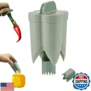 Generic 2-in-1 Pepper Corer - Efficient Bell Pepper Corer with Rotating Seed