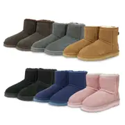 UGG Woolcomfort Classic Mini Boots Premium Australian Sheepskin in 6 Colors Black / AU Womens Size 8/Mens Size 6/EU 39