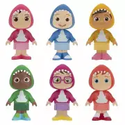 CoComelon Official Family & Friends 3" Figure Shark Theme 6 Pack Playset