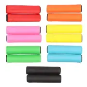 1 Pair Bicycles Handlebar Grips Silicone Sponge Bike Handle Grip Covers