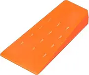 NDNCZDHC Tree Felling Wedges with Spikes, 5.5in Engineering Plastic Wedges for Safe, Tree Wedges for Tree Cutting, Logging Tools and Equipment