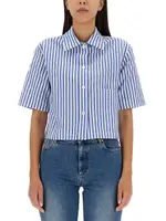 [Margaret Howell] Margaret Howell-Candy Stripe Shirt-Donna 6
