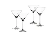 4pc Ecology Classic 210ml Martini Glasses Cocktail Margarita Drinkware Set Clear