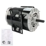 3.7 HP 3450 RPM Electric Motor Compressor Duty 1 Phase 5/8" Shaft 230 V 56 Frame