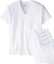 Hanes Big & Tall Men's Undershirts Crew Neck 3-Pack