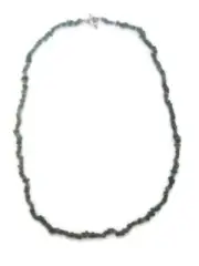 Aquamarine Chips Necklace Gemstone Crystal Healing Protection Courage