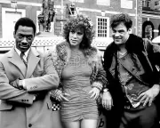 8x10 photo of actress Jamie Lee Curtis, Eddie Murphy & Dan Aykroyd.