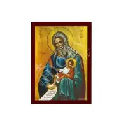 Saint Simeon icon, Handmade Greek Orthodox icon St Symeon the Prophet, Byzantine