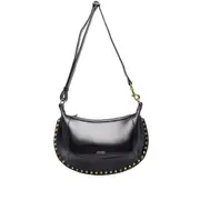 [Isabel Marant] Isabel Marant Oskan Moon Studded Shoulder Bag ONE SIZE BLACK