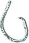 Mustad 39960ST-DT-16/0-100 Classic Circle Hook, Size 16/0, Curved In
