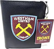West Ham United Wallet and Keyring Gift Set, Black, One Size