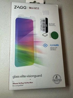 Zach Invisible Shield iPhone 14 Plus/ 13 Pro Max Glass Elite Screen Protector