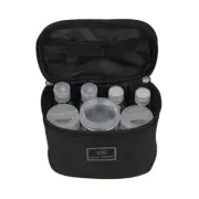 Convenient Storage Camping Seasoning Set with Transparent Spice Bottles