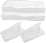 OATIPHO Facial Tissue for Car 4 Pack of Soft Unscented Three-Layer Napkins Travel Tissue Gentle on Skin Easy to Use