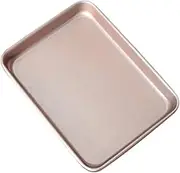 FONDOTIN Non Stick Cake Baking Plate Bread Pan for Easy Cleaning for Cake Baking and Food Roasting Dishwasher Safe Bakeware Kitchen Essential