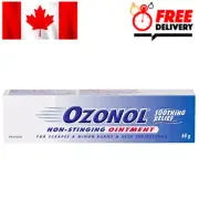 Canadian Ozonol Non-Stinging First-Aid Ointment Antibiotic LARGE 60g -Exp 2025