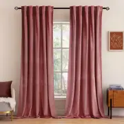 MIULEE Velvet Curtains 84 inches - Luxury Blackout Curtains for Bedroom Living