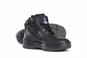 Mongrel Non Safety Series Black ZipSider Boot 961020
