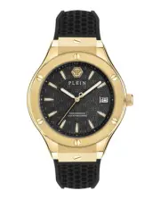 Philipp Plein Mens Gold 44mm Strap Fashion Watch
