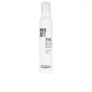 L'oreal Professionnel Tecni Art Spiral Queen Nourishing Mousse 200ml. Hair styling mousse for curls.