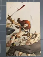 Red Sonja # COVER Dynamite Comics Poster 8x12 John Watson Caesar Rodriguez