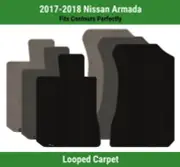 Lloyd Classic Loop Front Row Carpet Mats for 2017-2018 Nissan Armada (for: Nissan)