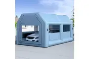 Giantz Inflatable Spray Booth 4X3M Car Paint Tent Filter System Blower