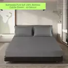 Ramesses Premium Cooling 100% Bamboo Fitted Sheet Combo Set, Soft Bamboo Bedding