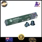 10x Starbucks by Nespresso Espresso Roast Coffee Pods Capsules