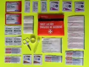 35 Piece First Aid Kit Emergency Survival Camping Hunting Car Safety Kit Hiking