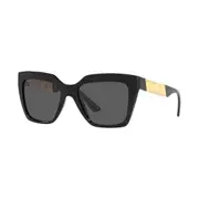 Versace 0VE4418 GB1/87 56mm Woman Sunglasses Black Frame Dark Grey Lenses