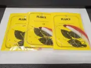 3 NJ Hand Tied 2/0 English Hook w/Red/White Bucktail Fluke/Summer Flounder Rig