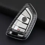 For BMW Carbon Fiber Smart Car Key Fob Cover Case Protector Accessories