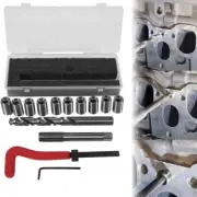 1420 Thread Repair Tool Kit M11mm x 1.5 for Honda B16 Engine Cylinder for Toyota