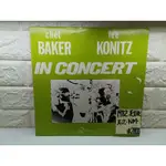 1982美首版 CHET BAKER AND LEE KONITZ – IN CONCERT 爵士黑膠唱片