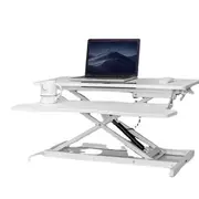 Foret Height Adjustable Standing Desk Riser Computer Laptop Gas Spring Stand Up