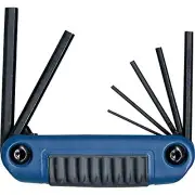 EKLIND 25171 Ergo-Fold Fold-up Hex Key allen wrench - 7pc set Metric MM sizes
