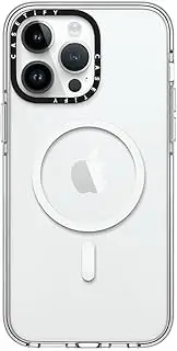 CASETiFY Clear iPhone 14 Pro Max Case [Not Yellowing / 6.6 ft. 3X Military Grade Drop Protection/Compatible with Magsafe] - Clear