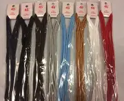 1 PAIR ROUND SHOELACES SHOE LACES 45" -- Ship Fast with Tracking, USA Seller