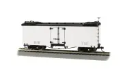 Bachmann 27496 White With Black Roof - Reefer - Data Only (On30) NEW