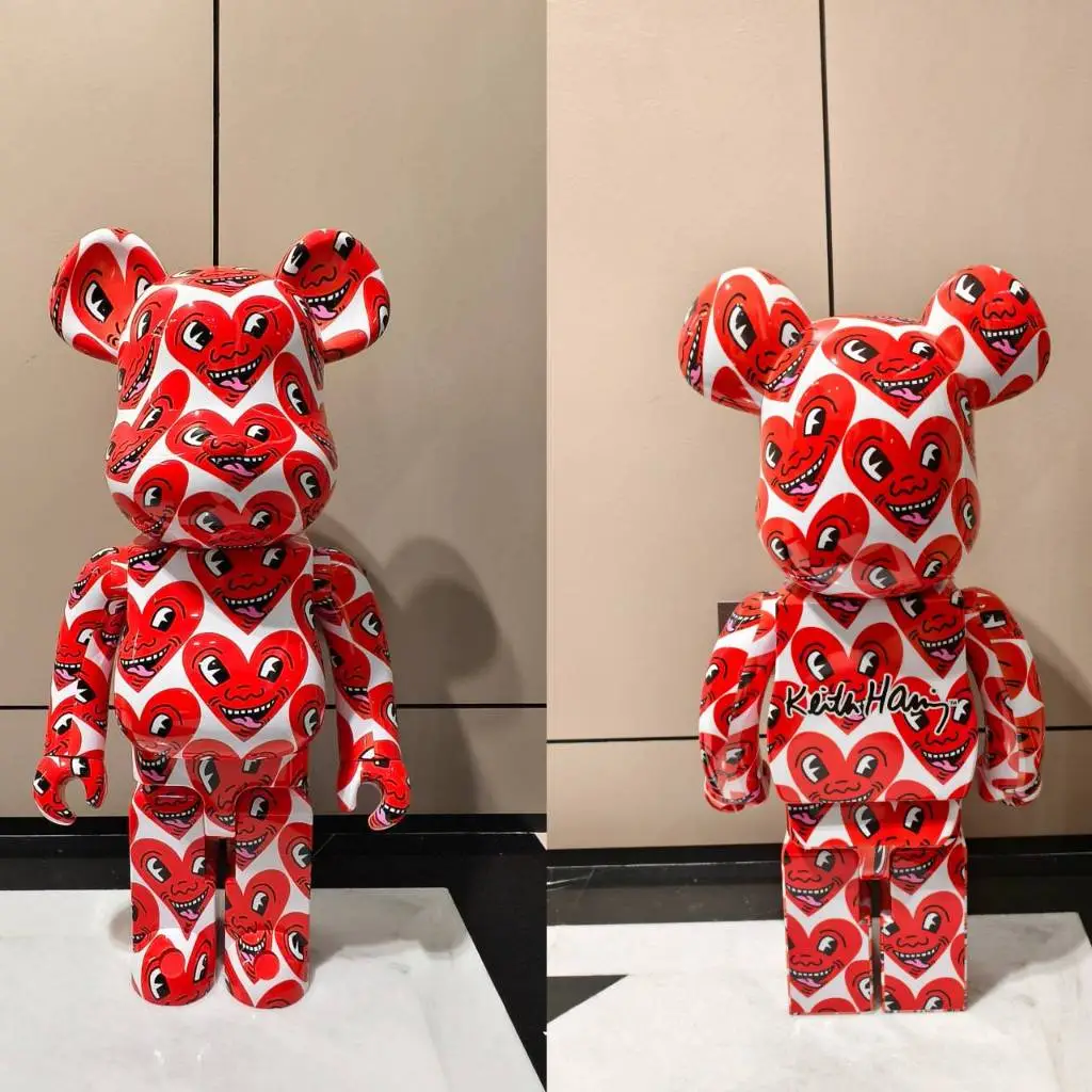 MEDICOM TOY - BE@RBRICK KEITH HARING #6 1000％ ベアブリック Be@rbrick Keith Haring #6 1000% Collectible Figure by