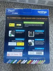 Brother PT-D600 PC-Connectable Label Maker with Color Display “Brand New”