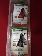 (2) ADRENALINE PRODUCTS BAG TAG MLB DIAMONDBACKS GOLF BAG ACCESSORIES
